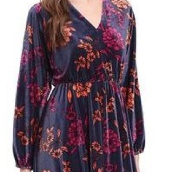 Maggy London velvet look dress NWT - Picture 8 of 8